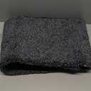 PURRUGS Dirt Trapping Door Mat 24" x 59", Non-Slip Machine Washable Entry Rug, Shoe Scraper, Dog Doormat, Super Absorbent Welcome Mat for Front & Back Door, Muddy Shoes & Paws, Bluish Grey-Black