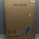 Vantas Tall Dog Gate Indoor with Door, Freestanding, Foldable, 80" x 30"