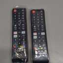 Pack of 2 New Universal Remote for All Samsung TV Remote, Replacement Compatible for All Samsung Smart TV, LED, LCD, HDTV, 3D, Series TV