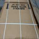 UBOXES Space Savers Wardrobe Moving Boxes With Hanger 20" x 20" x 34" (3 Pack)