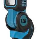 OTYTY LED Work Light for Makita 18V LXT Lithium Battery, 30W 2000LM Portable Cordless Lamp Rechargeable Flashlight, Pivoting Head, Black and Blue