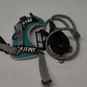 Dog Vest Harness and Leash Set, Animire Reflective Service Dog Vest in Training Dog Harness with 10 Patches, 3 Rings Emotional Support Therapy Dog Harness for Small Medium Large Dogs (Teal, S)