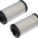 DVPARTS 2PK Air Filter K1211-82320 K2581-82310 K2581-82311 1G659-11222 Compatible with Kubota G2160 G2460G GR2100 GR2110 GR2120 Mower