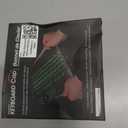 Universal KeyboardCap. Fully Covered Flat Style 0.025mm Waterproof Anti-Dust Desktop Keyboard Cover with Numeric Hospital/Dentist Use (for Magic Keyboard Without Numeric Keypad)