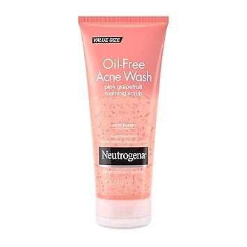 Neutrogena Oil Free Pink Grapefruit Acne Face Wash with Vitamin C, 2% Salicylic Acid Acne Treatment, Gentle Foaming Vitamin C Facial Scrub to Treat & Prevent Breakouts, 6.7 fl. oz, 2 Packs Neutrogena Oil Free Pink Grapefruit Acne Face Wash with Vitamin C, 2% Salicylic Acid Acne Treatment, Gentle Foaming Vitamin C Facial Scrub to Treat & Prevent Breakouts, 6.7 fl. oz, 2 Packs
