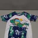 UMELOK Boys' Rash Guard Sets Two Piece Short Sleeve Kids Swimsuit 6Y