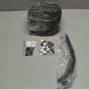 Under Couch Blocker, Under Sofa Blocker for Pets, Toy Blocker for Couch, Under Furniture Blocker with 6 Hook and Loops, Couch Accessories, 4 X 32.8FT(Black)