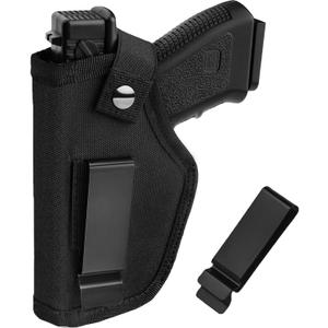 Gun Holster for Men&Women, IWB/OWB 9mm Holsters, 380 Pistol Holster fits Glock 19/17/23/26/27/42/43x, S&W M&P Shield, Sig Sauer and Similar Handguns