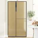 Glossy Champagne Gold Contact Paper Peel and Stick Countertops 15.7"×78.7" Shiny Gold Wallpaper Self Adhesive Waterproof Champagne Glitter Contact Paper for Countertop Cabinets Kitchen