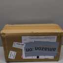 ComSaf Airtight Glass Canister Set of 3 with Lids 51oz Clear Food Storage Jars Square, Kitchen & Pantry Organization Food Storage Container for Canning, Sugar, Flour, Pasta, Candy, Cereal, Coffee