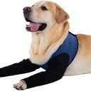 Amazon.com : Coodeo Dog Recovery Sleeves, Cone Collar Alternative, Abrasion Resistant Dog Recovery Suit, Washable 2.5mm Thick and Waterproof, Pet Wounds Prevent Licking, Bite, Keep Dry (L, Blue) : Pet Supplies