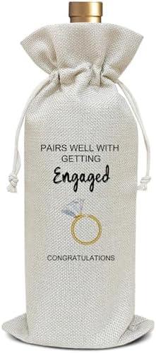 Wedding  Bag Engagement Gifts for Couples, Gifts for Newly Engaged Couples Bridal Shower Wedding Gift for Bride-to-be Wife Bride Party Favor  Bag Decoration Supplies 15 Pack