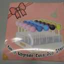 Cake Pop Stand,25 Holes Clear Cake Pops Display Holder,Cake Pop Sticks Kit, Candy Pop Holder,cake pop mold for Party,Wedding,Birthday(White,1-Pack)