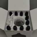 InnoGear Aromatherapy Diffuser & 10 Essential Oils Set, 400ml Diffuser Ultrasonic Diffuser Cool Mist Humidifier with 4 Timers 7 Colors Light Waterless Auto Off for Valentine's Gift, Dark Wood Grain