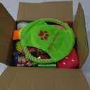 Dog Toys 25 Pack for Fun and Teeth Cleaning, Puppy Chew Toys Pack with Squeak Plush Toy,Squeaky Toy Balls,Tug of War and Rope Toys for Puppy to Small Dogs