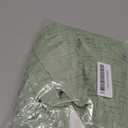 TREELY 100% Cotton Knitted Throw Blanket Couch Cover Blanket(31 x 40 Inches, Light Sage Green)