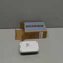 Wall Outlet Extender with Shelf and Night Light, Surge Protector, Wall Mount Charger Multi Plug Expander with 5 AC Outlets and 3 USB A Ports 1 USB C, Wide Space 3-Sided Power Strip Multi Plug Outlets (White)