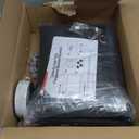 10x12FT Tarps Heavy Duty Waterproof, Large Heavy Duty Tarps with Grommets Reinforced Edges, UV Resistant, Tear&Fade Resistant, 16 Mil Cover for Camping Patio Roof Boat Outdoor, Black