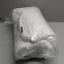 Serta ComfortSure Twin Mattress Cover, Fitted Pillow Top Mattress Pad, Super Soft and Breathable Quilted Cotton Protector with 18" Elastic Deep Pockets for Secure Fit, White