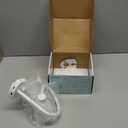 BOHON LED Desk Lamp with USB Charging Port, 3 Color Modes Dimmable Reading Lamp, Auto Dimming Task Lamp, Flexible Neck Table Light for Dorm Bedside, Adapter Include, White