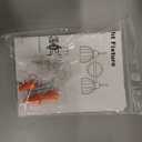 Meybiok Bathroom Light Fixtures, 2 Light Gold Vanity Light Fixtures with White Tulip Glass Shades, Bathroom Lighting Fixtures Over Mirror for Bedroom, Living Room & Hallway (Bulbs Not Included)