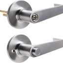 Kwikset 408CNL-26D Light Commercial Carson Privacy Door Locks Satin Chrome Finish