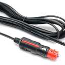 DC Power Cord Power Cable 11.5 ft Length 12V/24V for Car refrigerator Car Fridge Freezer Compatible with Alpicool, Bodega, Euhomy, BougeRV, ARB, Dometic, ICECO, Setpower, JoyTutus (DC Power Plug Only)