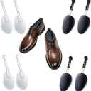 4 Pairs Shoe Tree, Plastic Shoe Trees for Women, Adjustable Length Shaper Support, Shoe Trees for Sneakers