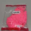 Lingerie for Women Lace Bralette and Panty Sexy Strappy 2 Piece Bodydoll Pink XX-Large