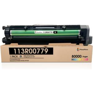 MasaiMara 113R00779 High Capacity Compatible Image Drum Unit Replacement for Xerox Versalink B7025 B7030 B7035 Printer (Black, 1-Pack)