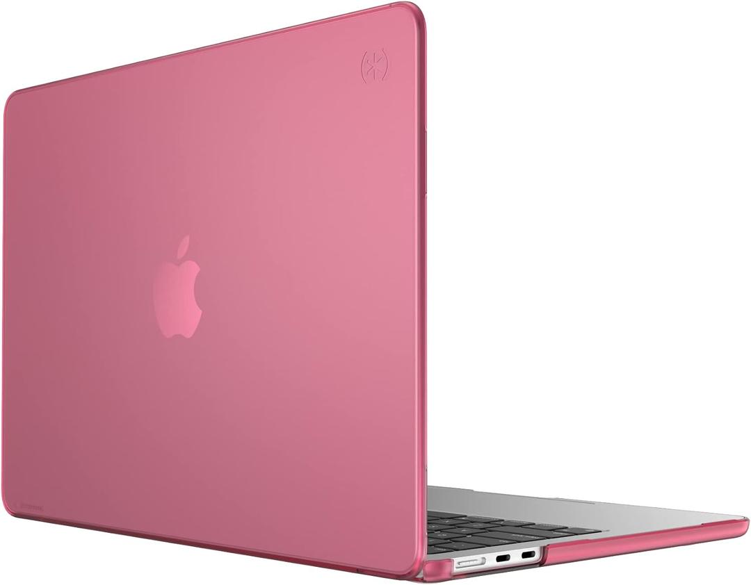 Speck SmartShell Apple MacBook Air 13-inch M2/M3/M4 (2022-2025) Case - Cozy Pink/Cozy Pink/SweaterGrey
