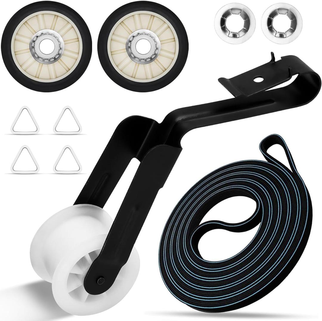 Belt Upgraded4392065 Dryer Repair Kit,Including Rollers 349241t,Idler 691366,Belt 341241,Replacement Parts for whirlpool,kenmore,admiral,amana,crosley,estate,inglis,kitchenaid,roper,maytag