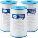 AmiBron PWK30 Hot Springs Spa Filters, Compatible for Watkins 31489, Unicel C-6430, Filbur FC-3915, P/N0969601,73178, 73250, 71825, 30 sq.ft.Hot Tub Filter, 5 Pack