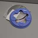 Stainless Steel Toddler Suction Plate with Lid, Deeper 9" Divided Plates with Removable Silicone Sleeves for Kids, Non Toxic & BPA Free | Unbreakable Baby Snack Dishes Set of 2, Blue & Gray