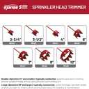Seymour Midwest Kenyon Sprinkler Head Trimmer, 2-3/4 in