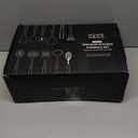 Home Hero 54-Piece Stainless Steel Kitchen Utensils Set - Heat-Resistant Nonstick Silicone & Stainless Steel Cooking Utensils - Complete Tools with Slotted Spoon & Pasta Spoon - Pack of 54, Silver