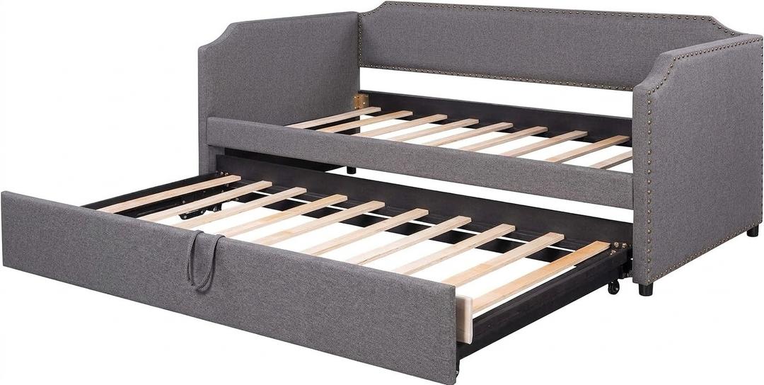 Twin Size Velvet Upholstered Daybed