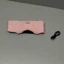 MUSICOZY Bluetooth Sleep Mask Headphones 5.4, Wireless Over-Ear Headphones Washable Zipper Sleep Headphones Mask with HD Stereo Speakers for Side Sleepers Travel & Relaxation, Gifts for Men Women (Pink)