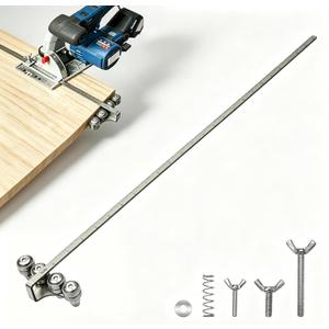 Circular Saw Guide Rail, 24in Positioning Calipers for Circular Saw