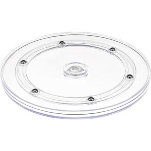7 inch Lazy Susan Turntable,Acrylic Lazy Susan for Table Top,Small Lazy Susan Organizer for Kitchen Cabinets,Makeup,Spice Racks