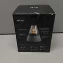 BLUEMAN Bluetooth Speakers Wireless for Home, Candle Holders,White Noise Sounds, TWS Pairing, Real Clear Glass Cover, Decorative Speakers,Designer Artistic Speaker, Grey Green