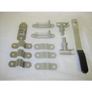 Horse Trailer Door Latch Kit with Claw End Aluminum DIY Weld Kit Parts