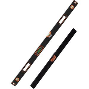Mecurate 48-Inch Digital Level, Professional Smart Precision Torpedo Level Tool, Bright LCD Display, Audible Alerts, Magnetic Bottom, Dust Water Resistant, with Carrying Case