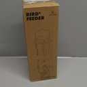 Kingsyard Squirrel Proof Bird Feeder for Outdoors Hanging, Metal Wild Bird Feeders with Removable Base and Baffle, Easy to Clean & Refill, 3 lbs Large Seed Capacity, Dark Green