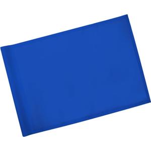 KINGTOP Golf Flag 20x14 Inch - Plain Blue, 420D Nylon, Tube Inserted - Standard Putting Green Flags for Backyard Practice, Golf Courses, Country Club, 1-Pack
