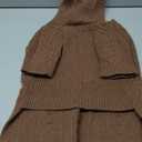 ASENKU XXL Dog Sweater, Dog Sweaters for Extra Large Dogs,Pet Sweatshirt Apparel Turtleneck Pullover Winter Dog Outfits for Pitbull, Labrador Retriever(Coffee, 2XL)