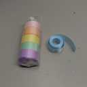Pastel Ribbon Set 1 Inch x 60 Yards, 6 Rolls Pastel Rainbow Satin Ribbon for Easter Decor, Spring Decorations, Bridal Shower, Gift Wrapping, Bouquets, Party Supplies and Crafts