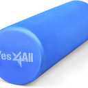 Yes4All EVA Firm Foam Roller for Back - Round Back Roller for Exercise, Yoga & Pilates, 18 inch
