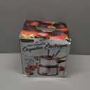 Nostalgia 6-Cup Electric Fondue Pot Set for Cheese & Chocolate - 6 Color-Coded Forks, Temperature Control - Stainless Steel Kitchen Gadgets and Appliances for Hors d'Oeuvres and More - Stainless Steel