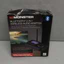 Monster Bluetooth Transmitter & Receiver, 2-in-1 Bluetooth Audio Adapter, Stream to/from NonBluetooth Devices, Stream TV to 2 Headphones, 33 ft Range, Analog & Digital, TV USB Powered, 3.5mm Aux Port